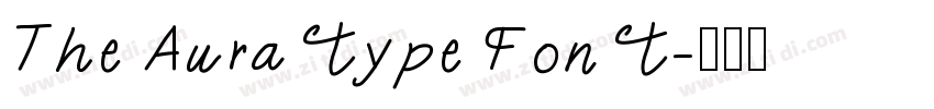 The Auratype Font字体转换